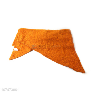 Factory supply orange handwoven <em>scarf</em> for sale