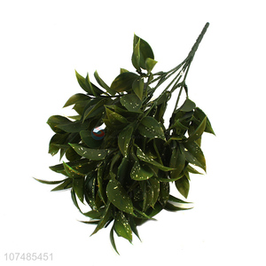 New arrival plastic leaf artificial tree branches and leaves