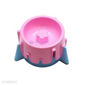Hot products pet supplies adjustable pet slow feeding bowl