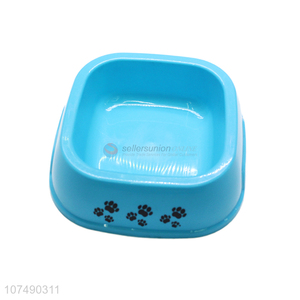 Best selling food grade plastic dog bowl feeding bowl pet supplies