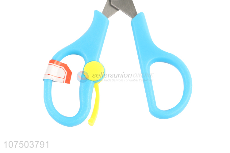 High Quality Stainless Steel Safety School Student Paper Cutting Scissors