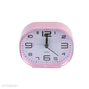Most popular plastic <em>desk</em> clock quartz alarm clock
