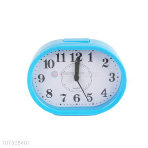 Competitive price classic <em>desk</em> clock plastic alarm clock
