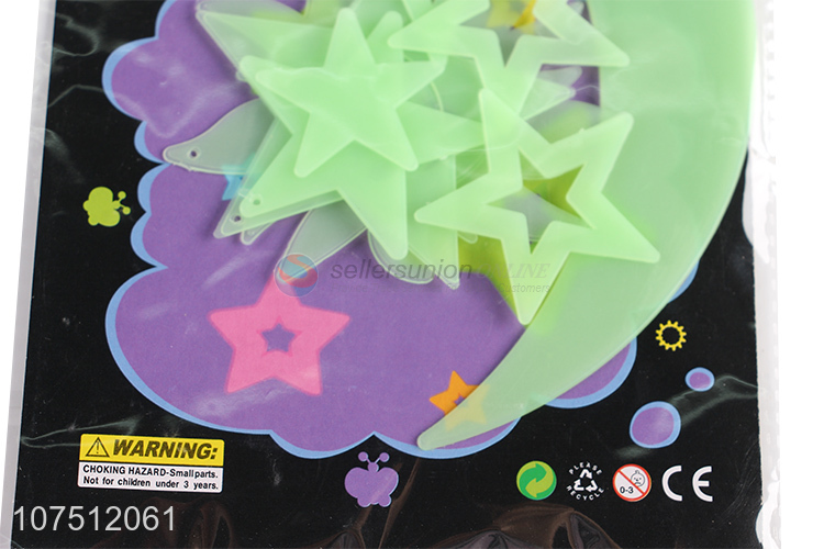 Best Price Kids Room Decoration Stickers Star Moon Glow In The Dark Wall Sticker