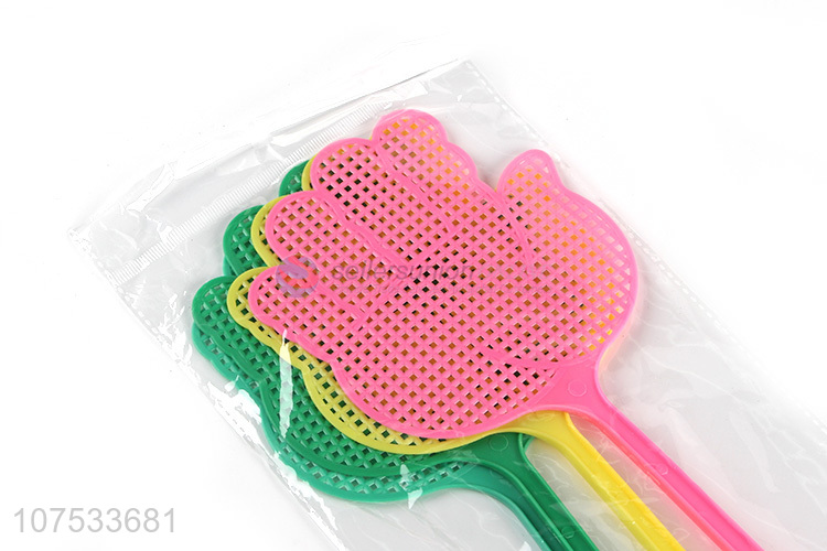 Good Sale Palm Shape Plastic Fly Catcher Fly Swatters