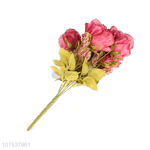Best Quality Room Decoration Artificial Flower Simulation Rose