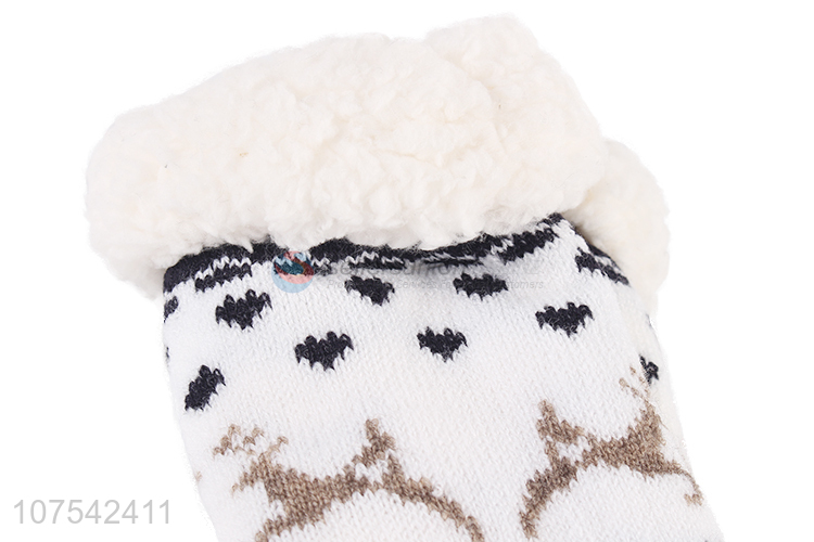 Top Selling Winter Thicken Middle Tube Floor Socks Christmas Socks