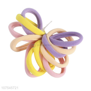 Lowest Price Fashion Hair Accessories Colorful Hair Rings