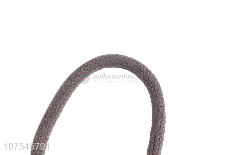 High Sales Round Hair Ring Solid Color Simple Elastic Hair Ties