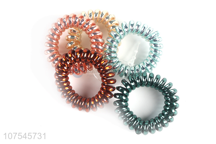 High Quality Telephone Line Hair Ring For Girls Hair Accessories