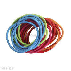 New Arrival Hair Accessories Solid Color Elastic Hair Rings