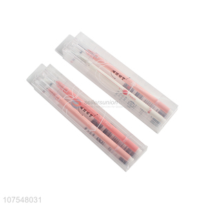 Low price peach scented plastic gel ink pen students stationery
