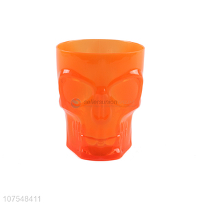 Contracted Design Plastic Skull Shape Festival Halloween Beer Cup