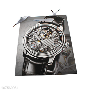 China manufacturer wristwatch pattern paper gift bag paper souvenir bag