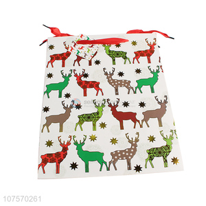 Factory direct sale Christmas paper gift bag paper souvenir bag