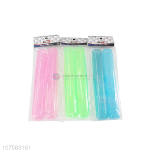 Wholesale 2 Pieces Colorful Plastic Toothbrush Box Set