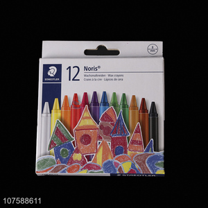 Good Factory Price Non Toxic 12 Colors Wax Crayons