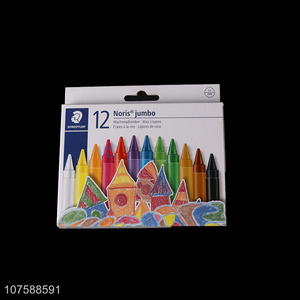 Cheap And Good Quality 12 Colors Jumbo Wax Crayons