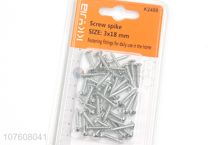 Good Sale Self Tapping Screw Spike With Gasket Set
