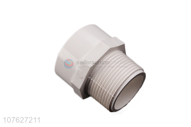 High quality external thread straight connector threaded joint irrigation water pipe fittings