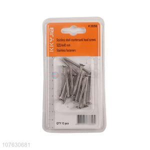 Hot sale stainless steel countersunk head screw