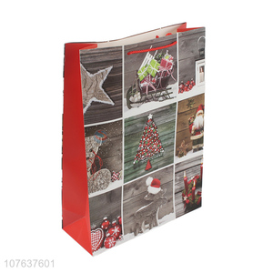 Hot sale foldable <em>Christmas</em> <em>gift</em> bag with handle