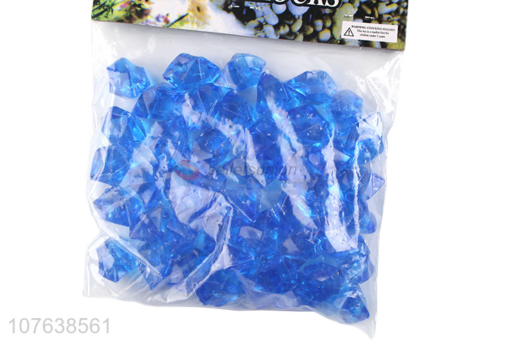 New arrival imitated crystal stones for fish tank decoration