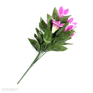 Custom Decorative Plastic Flower Colorful Artificial Flower