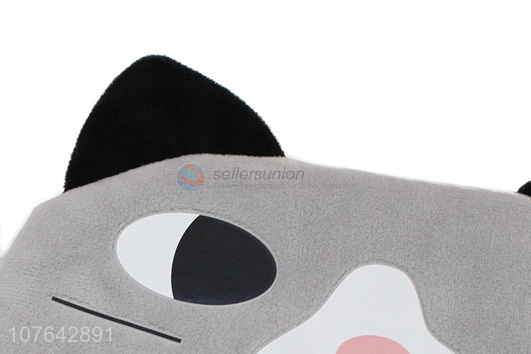 Top seller cartoon cat blindfold adjustable sleep eye mask for office