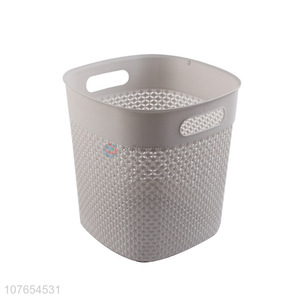 Hot products medium multifunction plastic storage basket with handles