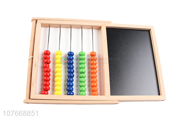 5 Rows Abacus Learning Math Magnetic Letters Multifunction Sketchpad For Children