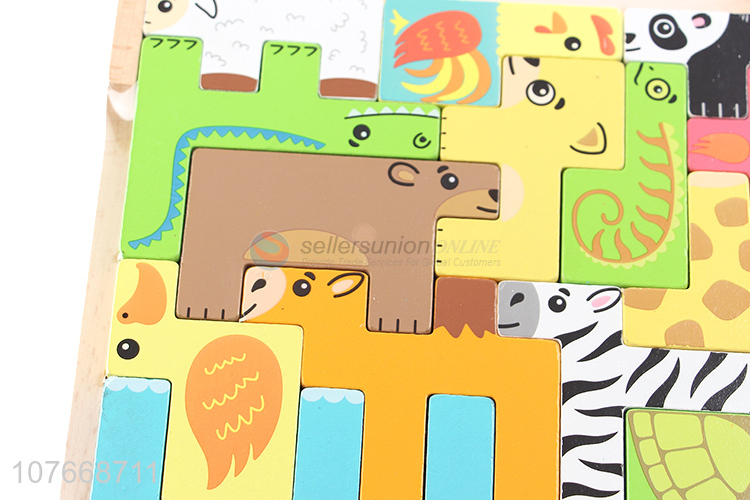 Wholesale Cartoon Animal Puzzle Educational Puzzles For Children