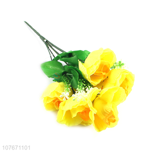 Latest product yellow artificial flower for home décor