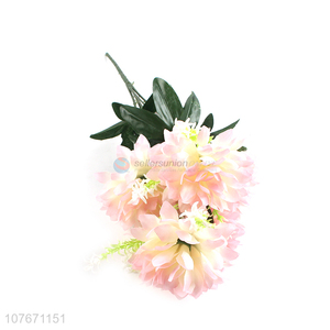 Eco-friendly pink artificial flower for home decor 