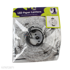 Good Quality LED Light Paper Lantern For Halloween Decoration