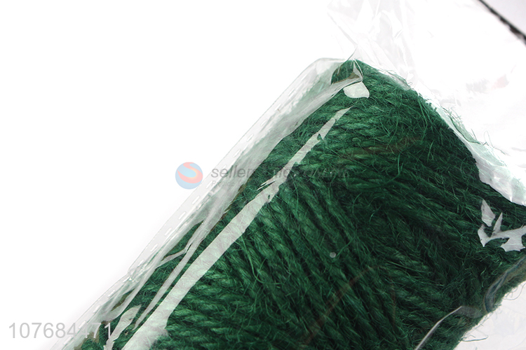 Simple type strong tie rope dyeing hemp rope outdoor clothesline