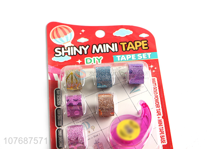 New design colourful mini DIY tape set with low price