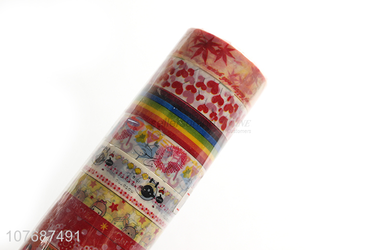 New design printed adhesive tape for decoration