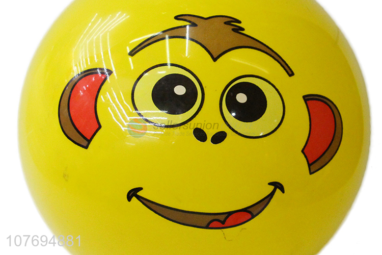 High quality PVC sticker colorful labeling play ball for kids