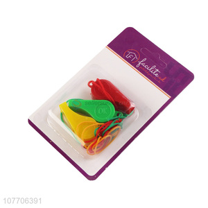 Hot selling sports class whistle team competition plastic whistle