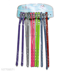 Fashion design colourful reflective collar for pets dogs