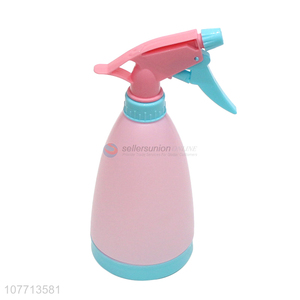 Wholesale Candy Color Watering Can Hand-Press Plastic Spray Bottle
