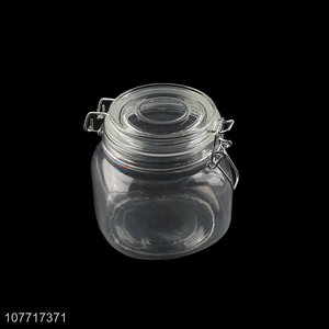 New design kitchen utensils transparent glass sealed pickling jar