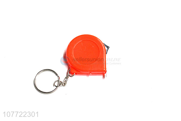 Good quality mini steel tape measure with key chain