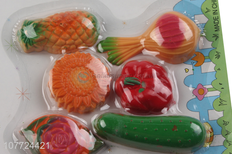 Good quality 3D vegetable fruit fridge magnet tourist travel souvenir