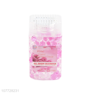 Factory direct sale crystal fragrance beads rose solid household air freshener