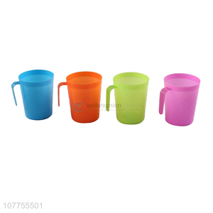 Fashion Plastic Juice Cup Water Cup Drinking Cup Tooth Mug