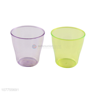 Hot Sale Colorful Plastic Water Cup Cheap Drinking Cup