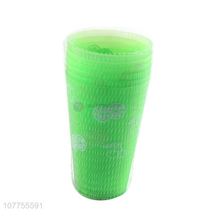 Best Quality Plastic Tooth Mug Colorful Juice Cup Cheap Cup