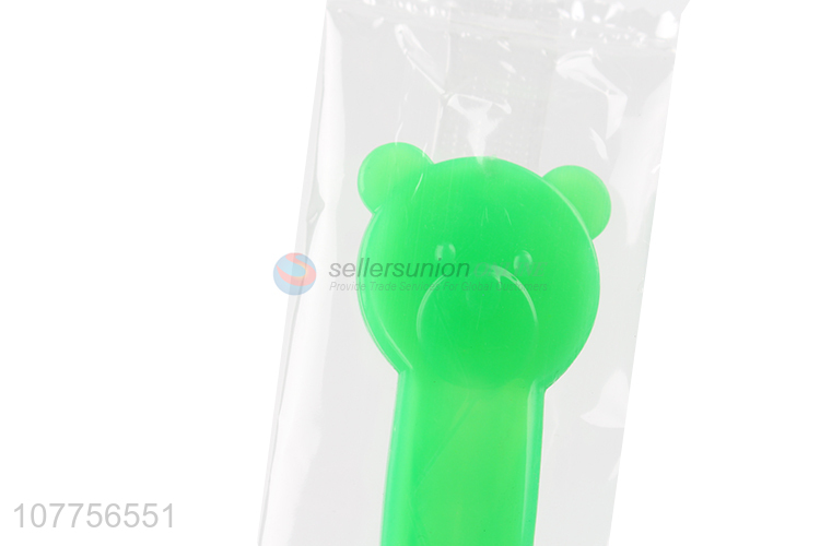 Good quality color changing plastic spoon food grade temperature-sensitive spoon